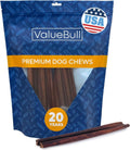 Thick 12 inch beef collagen chew sticks for medium and large dogs – view 4