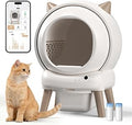Self-Cleaning Automatic Cat Litter Box, Smart Robot for Multiple Cats