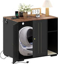 GarveeLife Cat Litter Enclosure Cabinet for Robot 3 and 4 with Dog-Proof Shelf