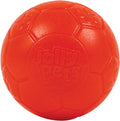 Orange 4 inch mini soccer ball dog toy