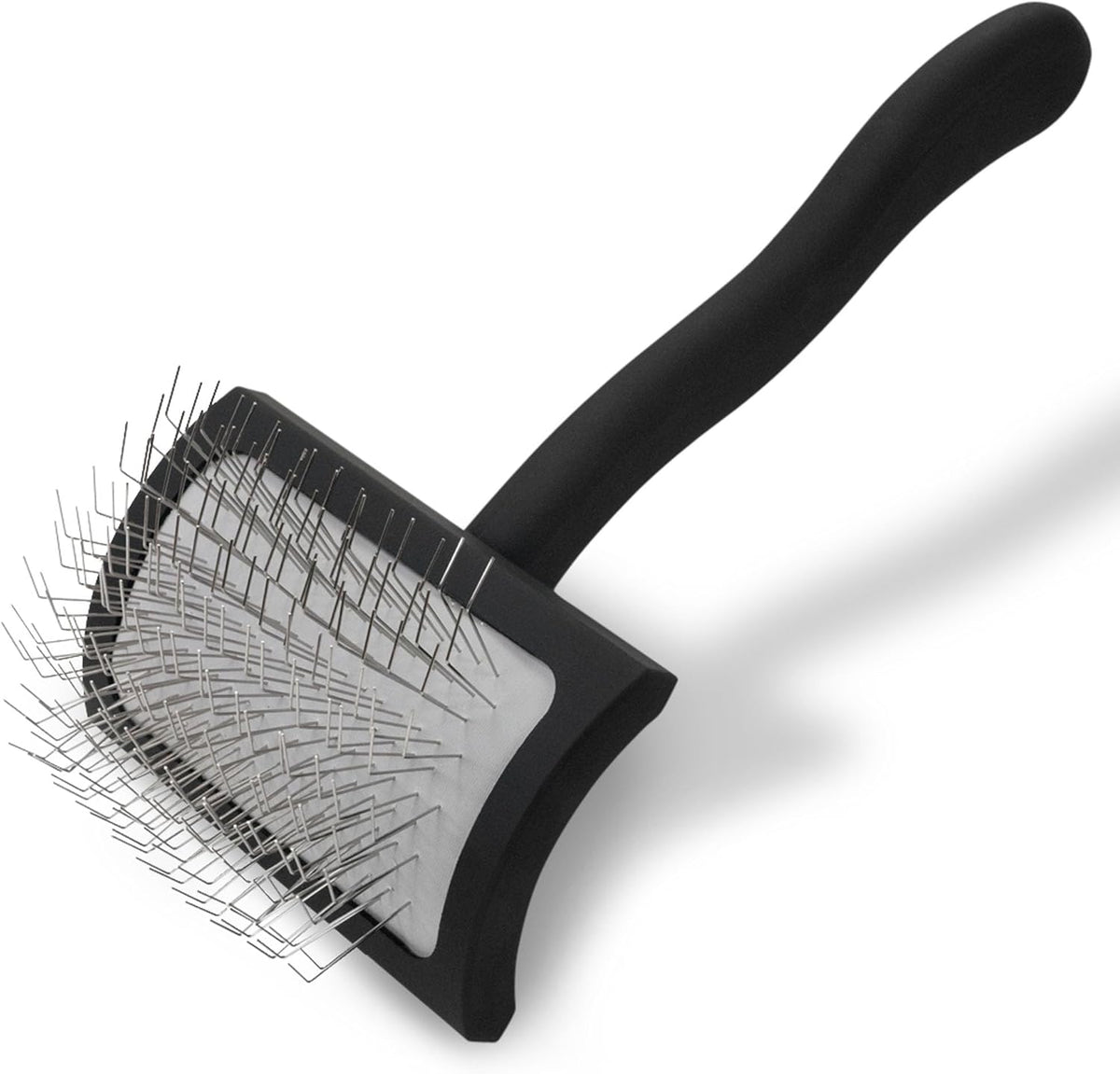 Coral large slicker dog brush with extra-long angled pins – view 11
