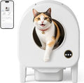 Self-Cleaning Automatic Litter Box, Smart Enclosed Cat Toilet
