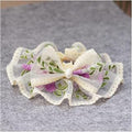 Handmade Lace Pet Collar with Bowknot Scarf for Small and Medium Dogs and Cats