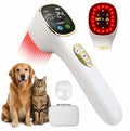 Handheld cold laser device with 980nm, 808nm and 650nm wavelengths