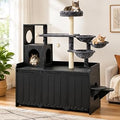 Cat Litter Box Enclosure Furniture, Litter Box Furniture Tower