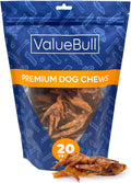 Pile of natural dried chicken feet dog chews – view 5