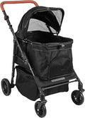 Cat Stroller for Small to Medium Dogs and Cats, Up to 33 lb