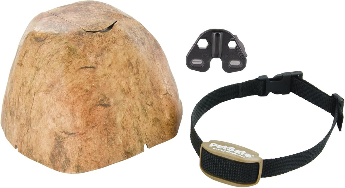 Outdoor wireless pet barrier unit with receiver collar