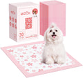 Pink 36 by 36 inch disposable puppy pad with sticky corners – view 5