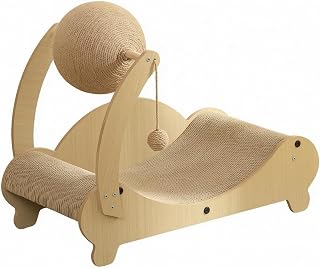 House Cat Scratcher Lounge Bed, S with Ball