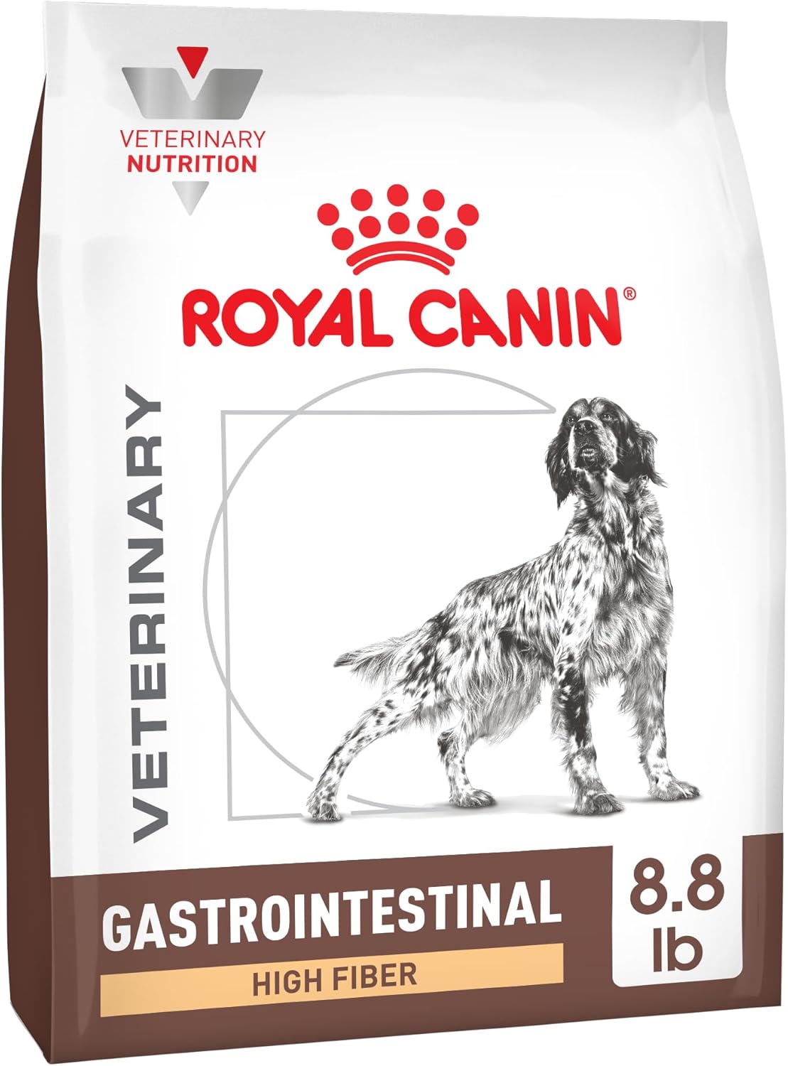 Bag of veterinary high fiber adult dry dog food – view 2