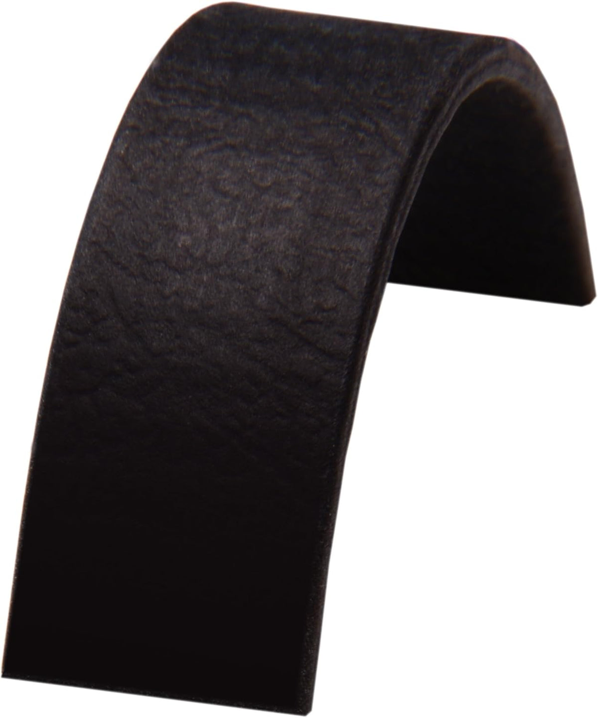 Roll of black leather-look coated webbing