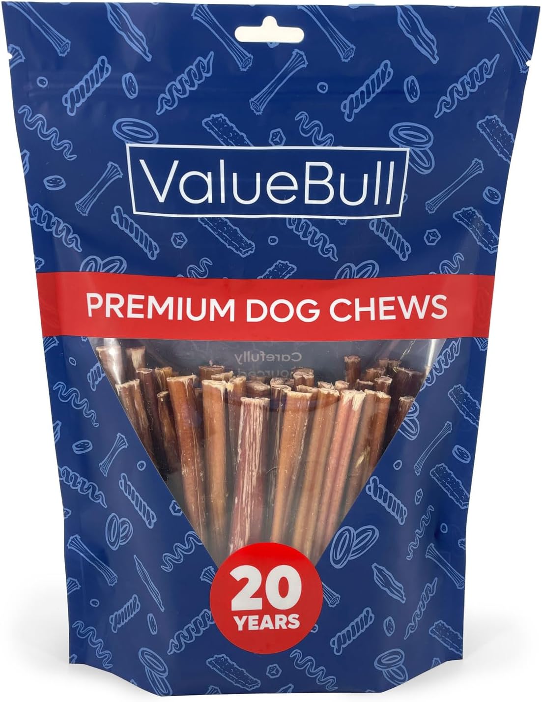 Bundle of extra thin 6 inch bully sticks for small dogs – view 4