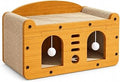 Television-Shaped Cat Scratcher House, 2 Tiers, 2 Doors, 27cm