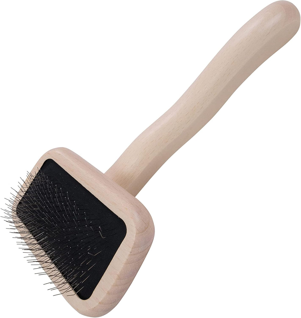 Coral large slicker dog brush with extra-long angled pins – view 10