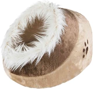 Trixie Pet Products Minou Cuddly Cave, Beige/Brown