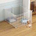 Indoor Cat Cage Playpen, DIY Design, 75 x 75 x 47 cm