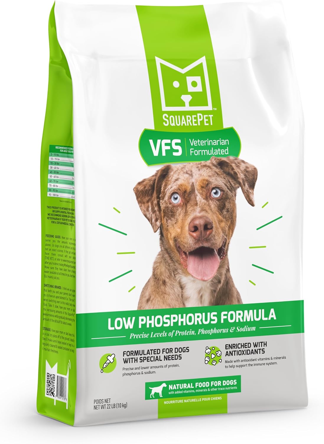 Bag of low phosphorus turkey and egg dry dog food – view 2