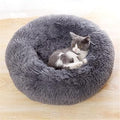Cat Lounger House Bed with Plush Scratcher, Style D, 40cm