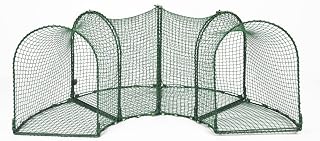 Kittywalk Curves Outdoor Cat Enclosure, 96 x 18 x 24 Inches, Green