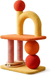Indoor Cat Climbing Furniture, Orange
