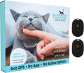 Handheld cat tracker with two small homing collar tags