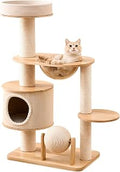 Cat Activity Tower with Condo, Scratcher and Climbing Shelf