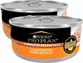 Case of 5.5 oz cans of chicken entree wet cat food in gravy