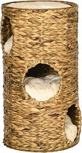 Elevated Cat Bed with Three Hideaways and Four Plush Cushions