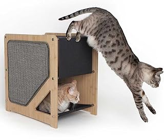 Catastrophic Creations The Grotto Cat Condo with Shelves, Scratcher Poles, Hammocks and 3 Seclusions