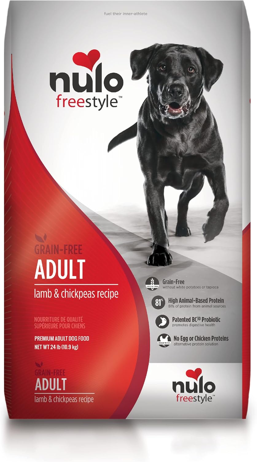 24 lb bag of adult lamb recipe dry dog food