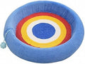 Cat Scratcher Bed House, Blue Deepened Simple Round Style