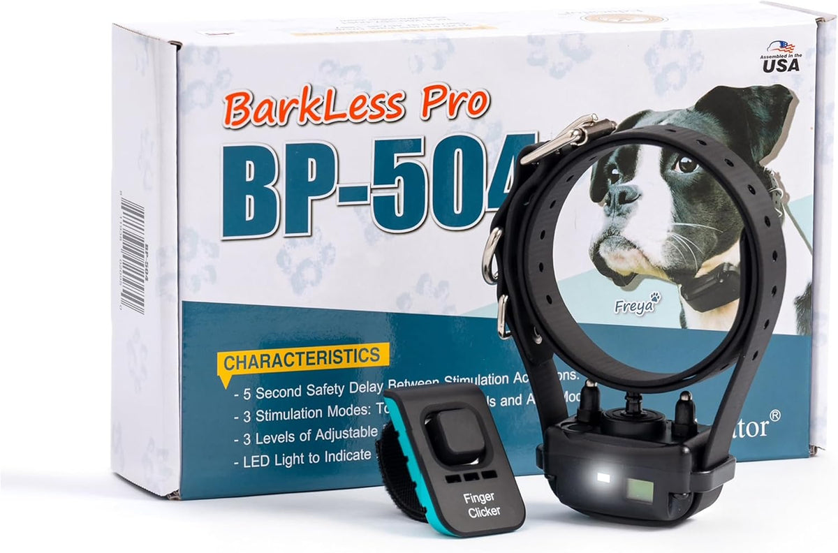 Dog bark collar for bark training