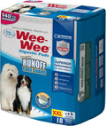 Gigantic 27.5 x 44 inch dog potty training pad spread on a floor – view 5