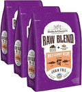 Stella & Chewy's Raw Blend Kibble Cat Food, Grain Free, Wild-Caught Fish Recipe, 5 lb Bag, Pack of 3