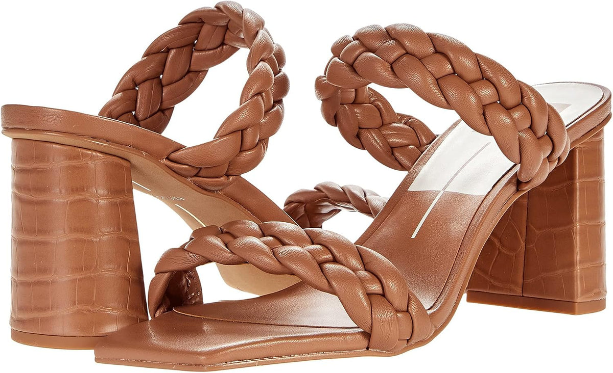 Women's fashion shoe shown in a metallic finish