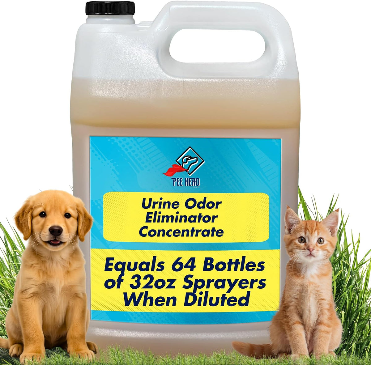 1 gallon jug of outdoor pet urine odor eliminator concentrate