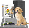 Black charcoal dog pee pad, 36 x 36 inch, with adhesive tabs – view 11