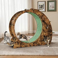 Large 6-in-1 Quiet Cat Exercise Wheel Treadmill for Indoor Cats