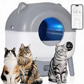 Self-Cleaning Automatic Cat Litter Box for Multi-Cat Homes, 76L, App-Controlled, Triple Safety Sensors