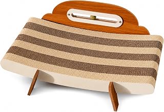 Vintage Multi-Use Composite Cat Scratcher Lounge Chair, 45.5cm