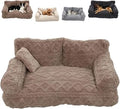 Pet Sofa Bed, Cozy Couch for Medium and Large Dogs and Cats, Khaki, 3XL