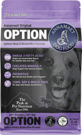 40 lb bag of salmon and brown rice dry dog food with kibble – view 3