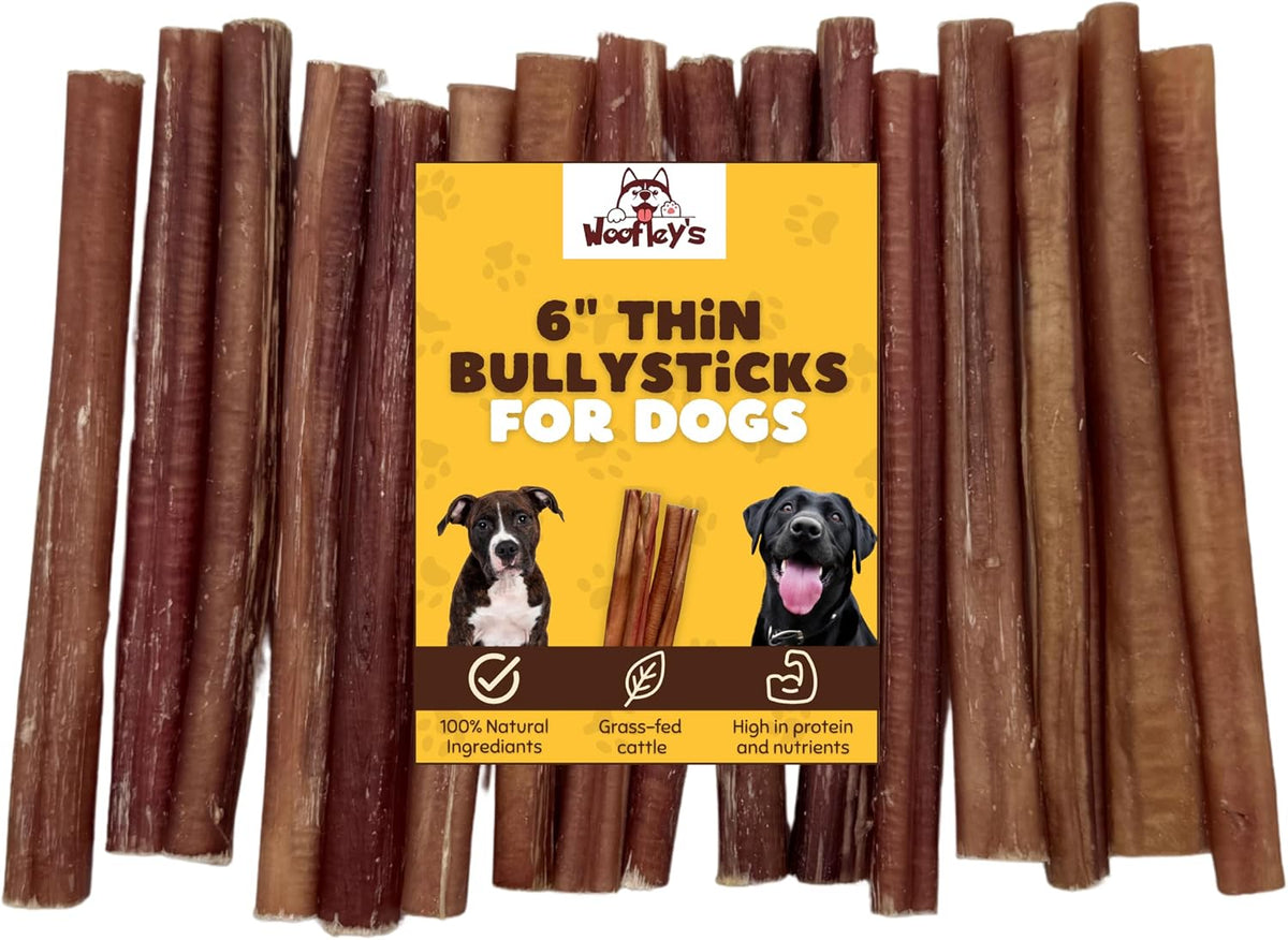 Bag of 6 inch bully sticks for small dogs – view 3