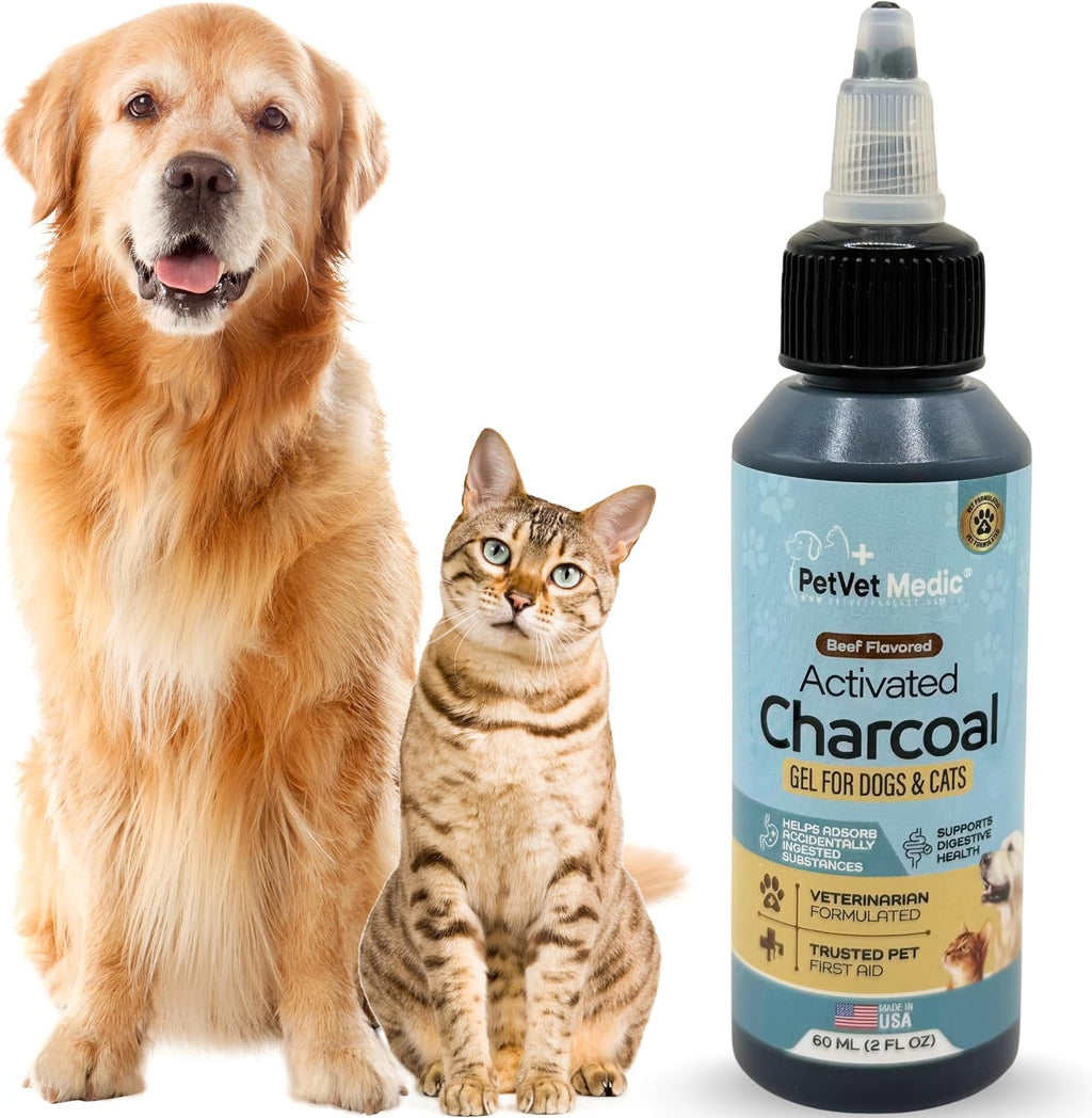 60 mL tube of beef-flavored activated charcoal gel for dogs and cats – view 4