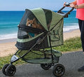Pet Gear No-Zip Special Edition 3-Wheel Pet Stroller for Cats and Dogs, Zipperless Entry, One-Hand Fold, Removable Liner