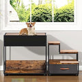 Pet Step Window Perch with Stairs, Storage Drawer and Bunk Beds