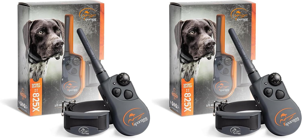 Handheld transmitter and receiver collar for half mile dog training – view 3