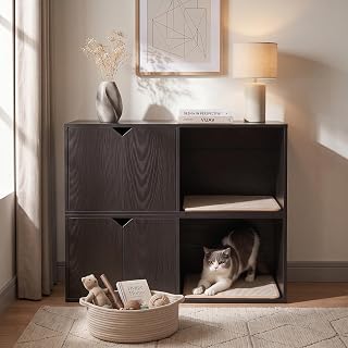 Cat Litter Box Enclosure Furniture, A38