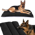 Heavy duty riveted waterproof dog crate pad with shredded foam fill